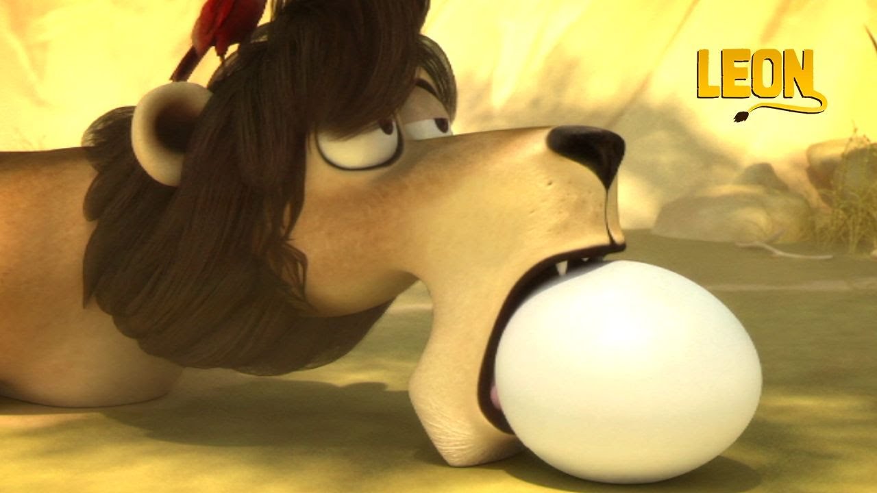 Poached Egg | Leon the Lion | 120' Compilation | Crazy animals