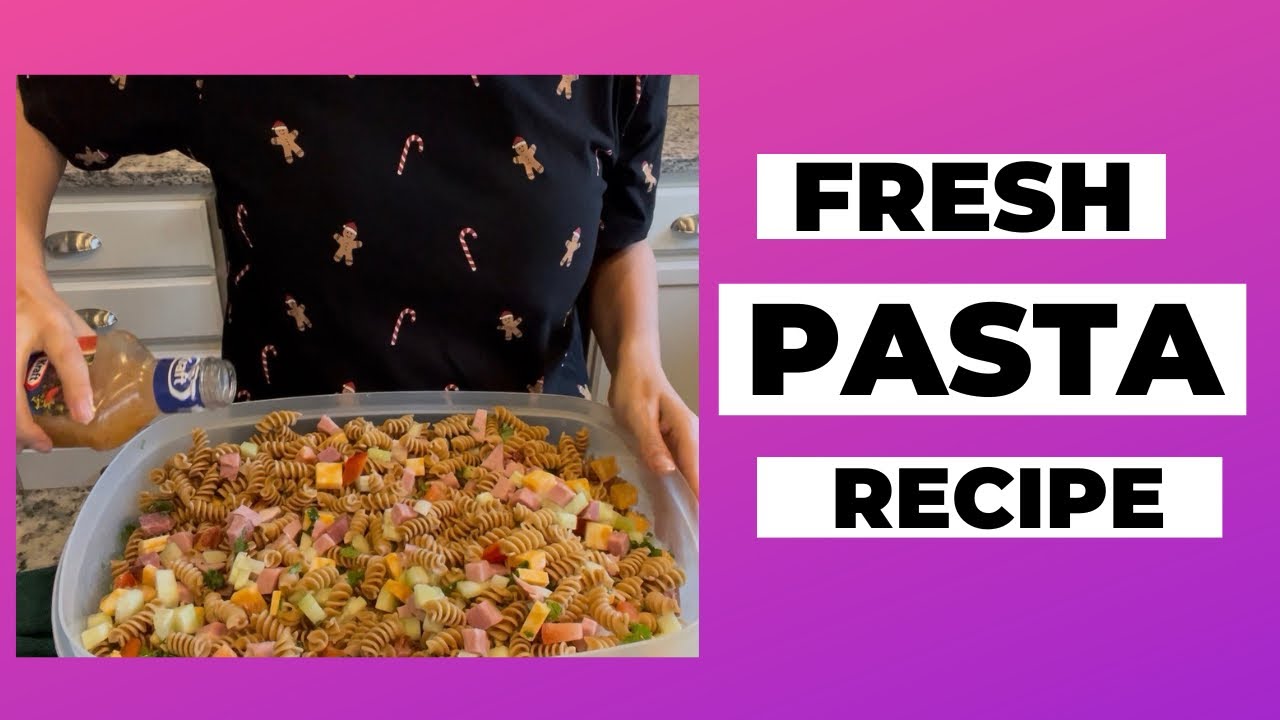 una receta de ensalada fresca, ligera, saludable y fácil de preparar 🥗
