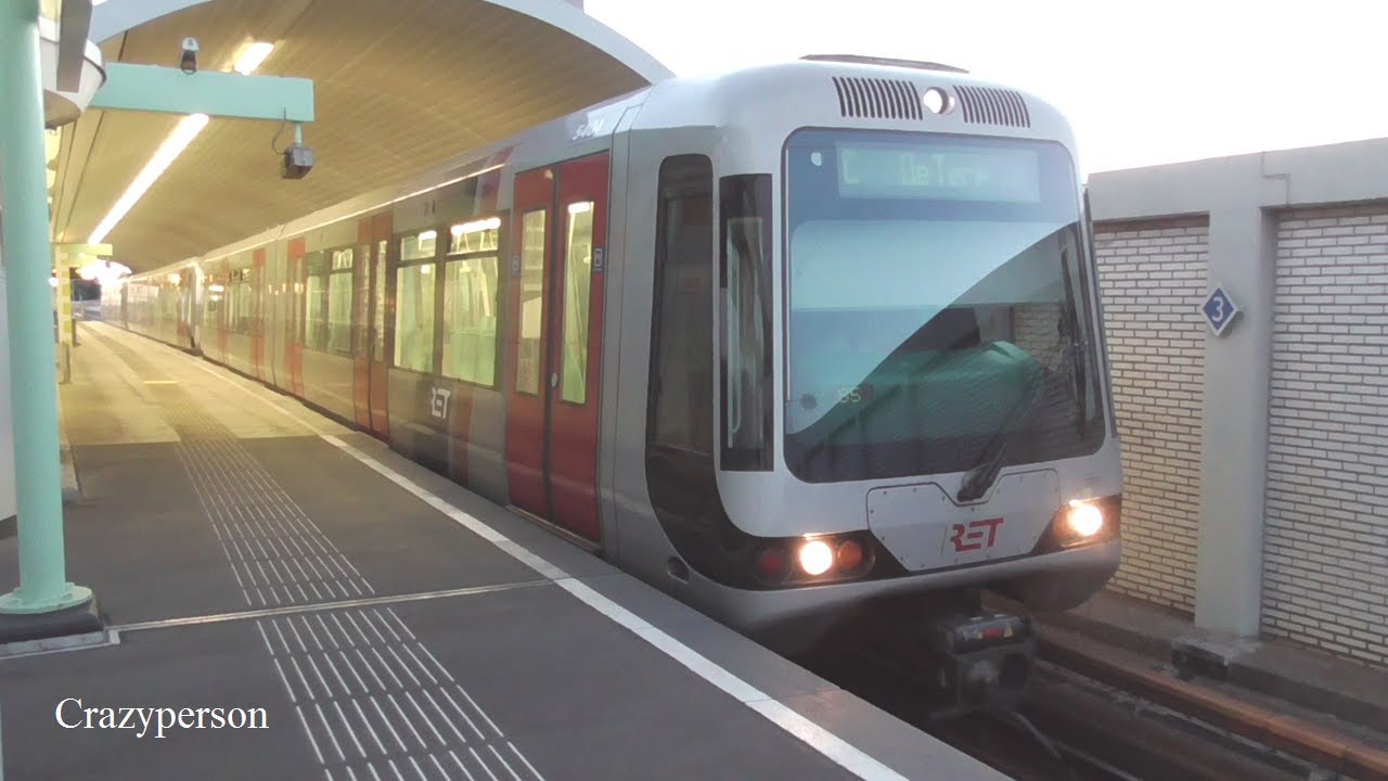 Metro Rotterdam De Terp - De Akkers, RET Lijn C in 2019