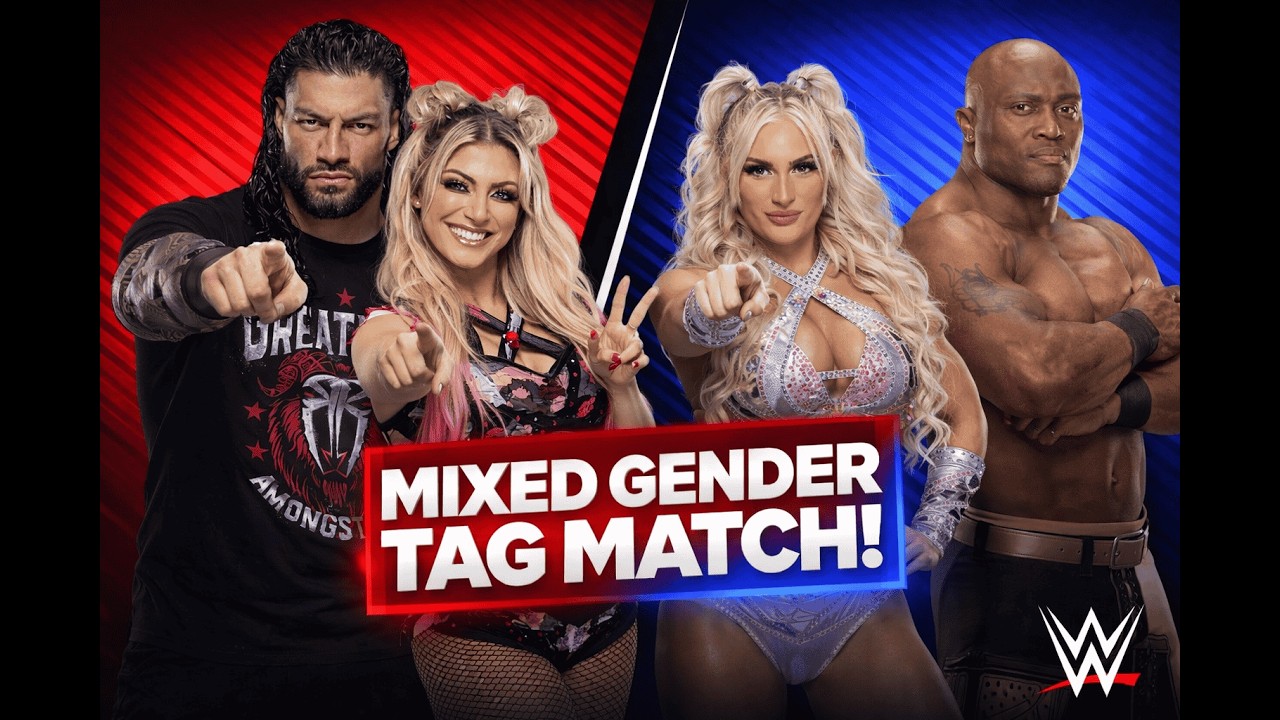 Roman Reigns LOSES?! Alexa Bliss Saves Him – WWE 2K24 Mixed Tag