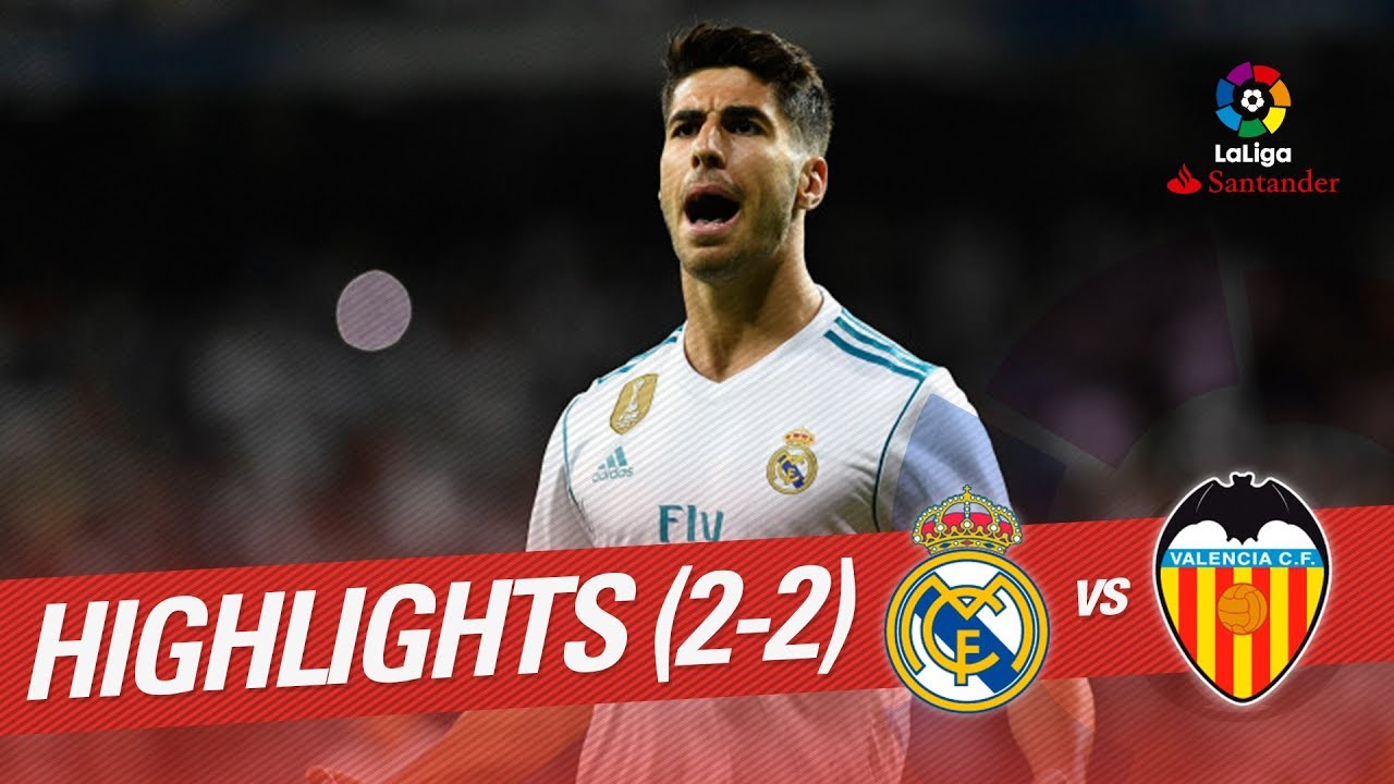 Resumen de Real Madrid vs Valencia CF (2-2)