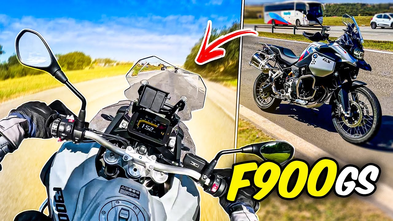 TESTE DRIVE NA NOVA BMW F900GS ADVENTURE!
