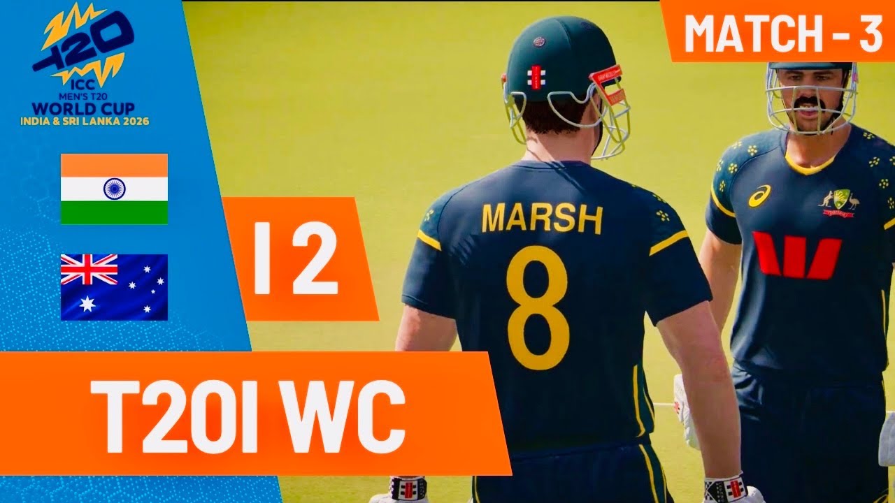 Head & Marsh starts the innings with partnership | T20 World Cup 🏆 | India vs Australia | Cricket 26