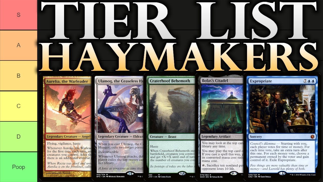 Commander Haymakers Tier List | Ranking the Finishers of EDH