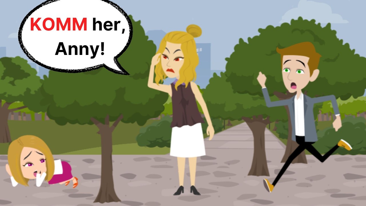 Anny läuft vor Frau Emma davon