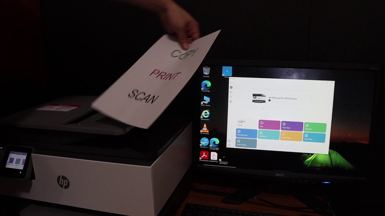 HP OfficeJet Pro 9023 Scanning 2-Sided, review.
