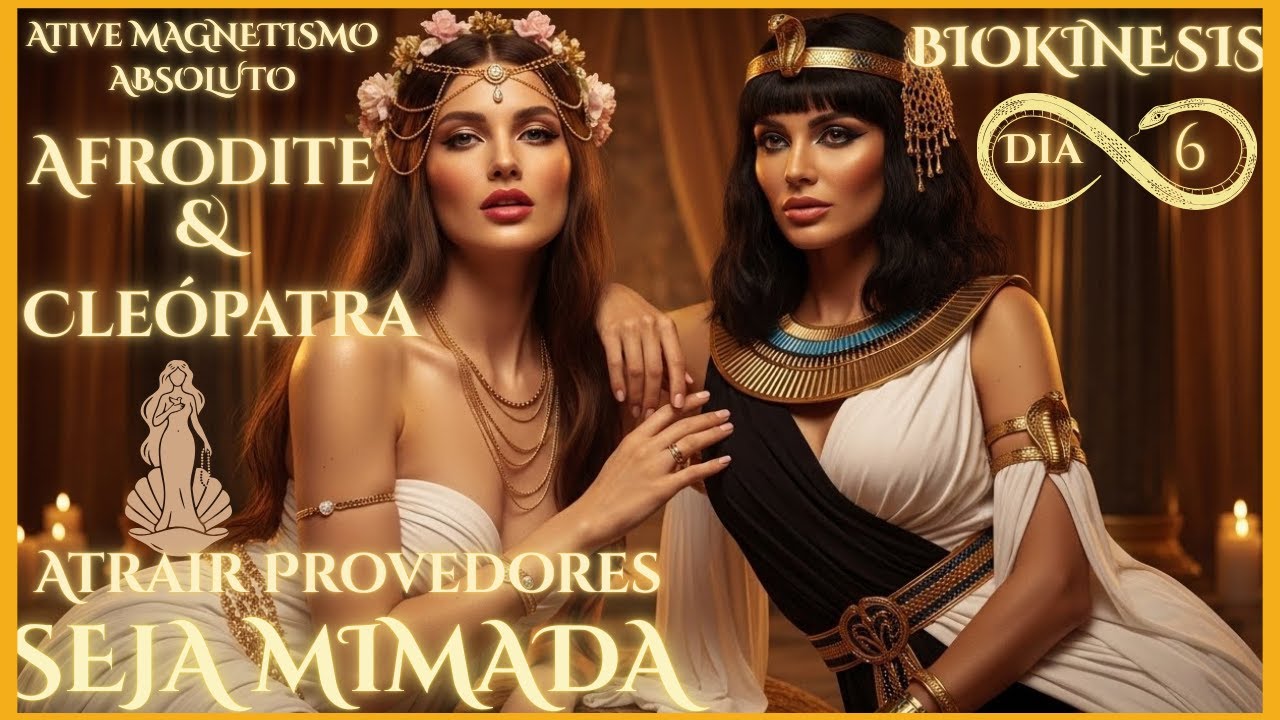 CLEÓPATRA & AFRODITE 🐚SEJA TÃO MAGNÉTICA QUE ELE QUER MIMAR, CUIDAR E INVESTIR MESMO À DISTÂNCIA 𓂀