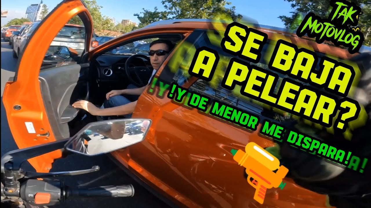 QUIERE PELEA Y LLEGA LA POLICÍA Observaciones Diarias #8 Stgo Chile TaKMotovlog