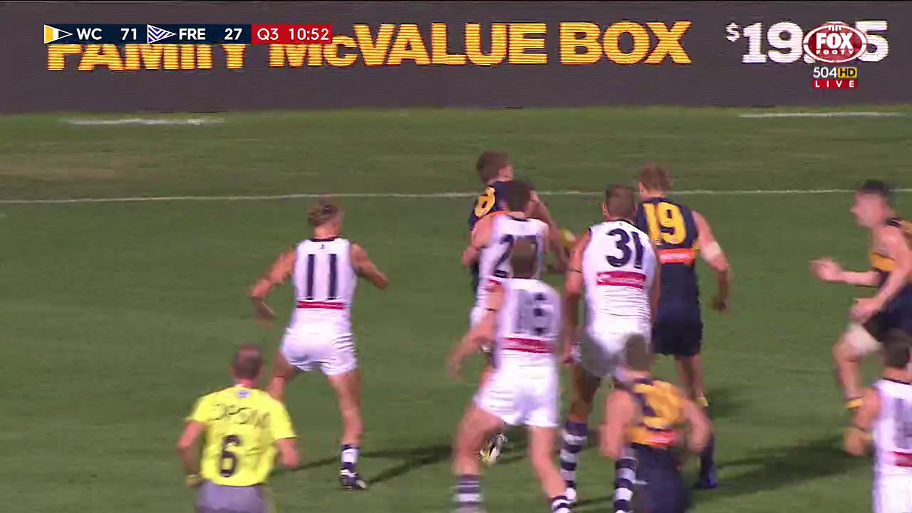 Match Highlights: West Coast V Fremantle