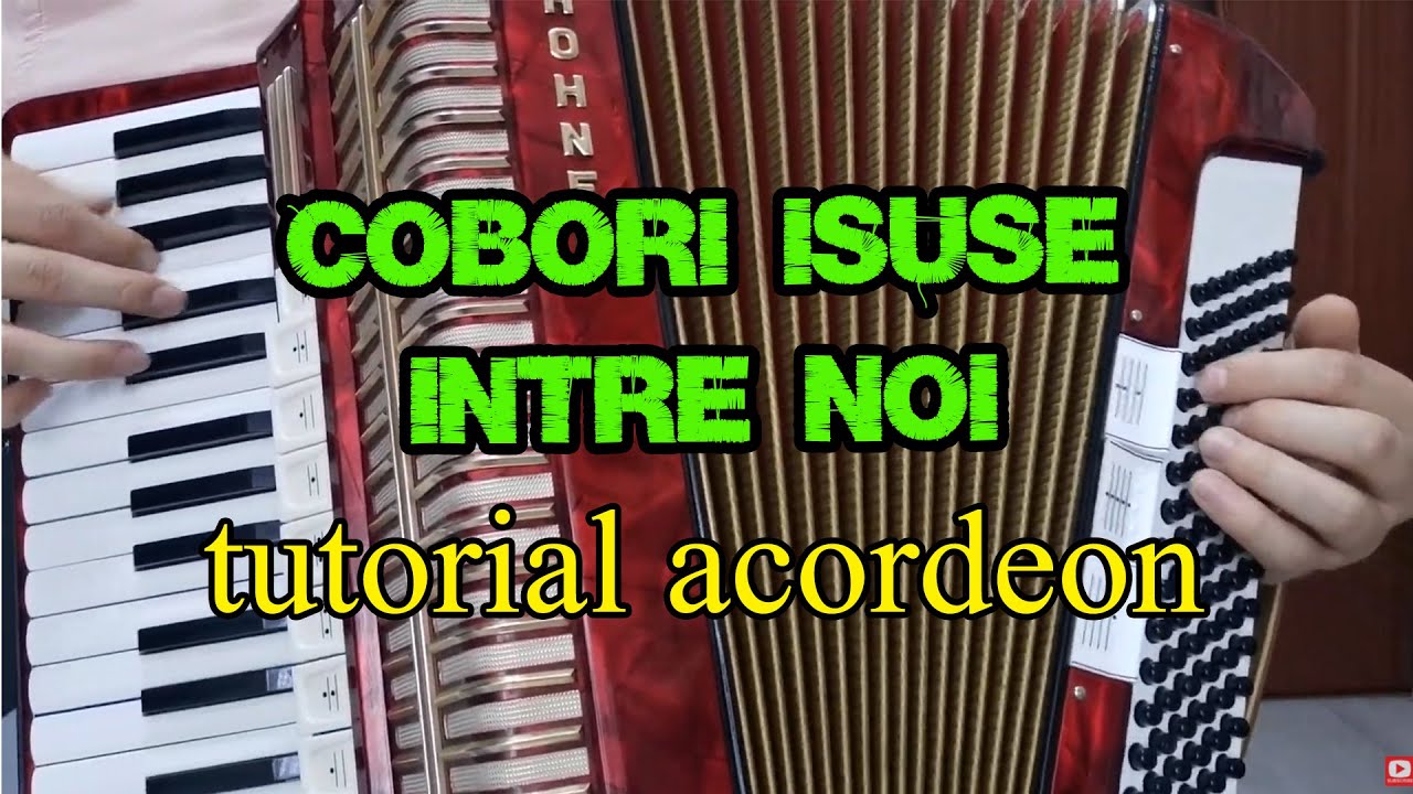 Иисус сходит среди нас (братья Стругариу) | учебник по аккордеону (subs. EN FR DE IT RO RU ES)