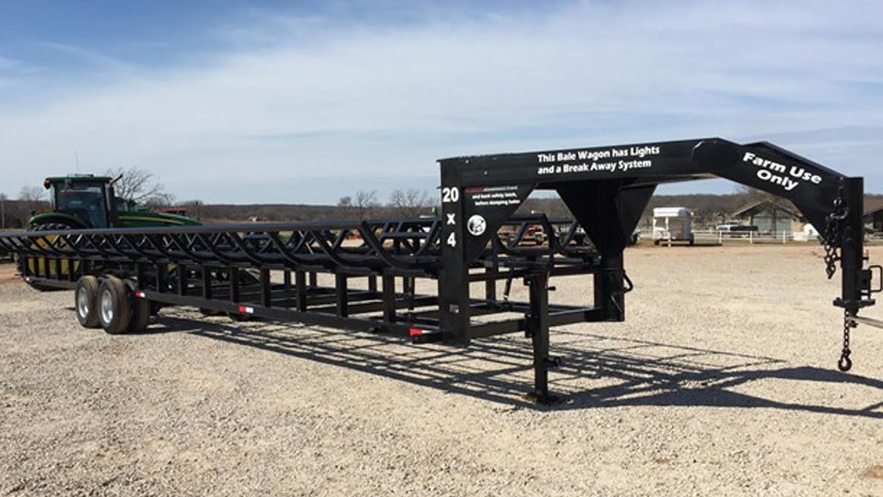Review of Industries America 20x4 Bale Trailer
