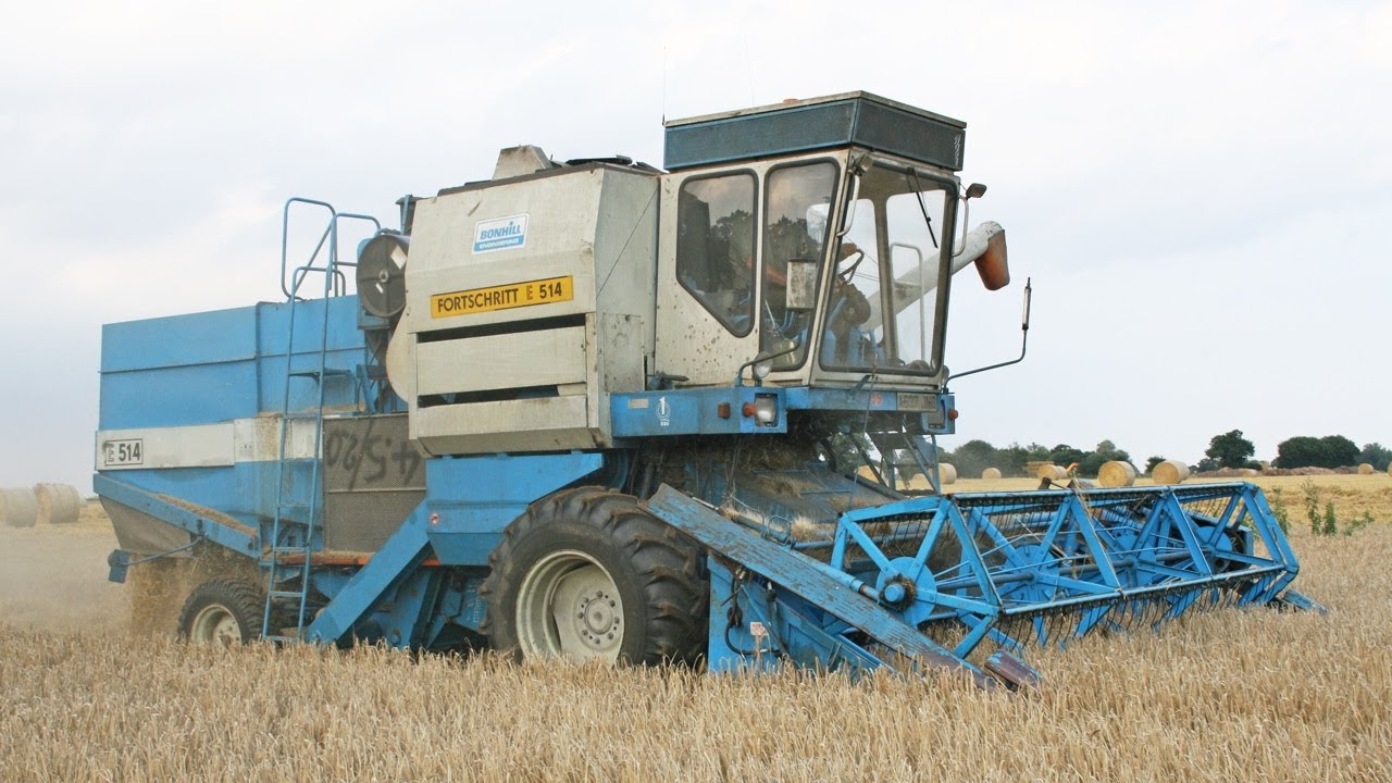 1980s Bonhill Fortschritt E514  | Modern Classics | Combine Harvesters DVD | DDR Landmaschinen