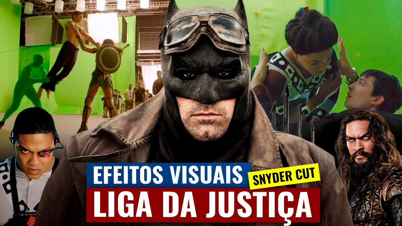 SEGREDOS dos EFEITOS de LIGA DA JUSTI&Ccedil;A, de ZACK SNYDER! (como foi feito)