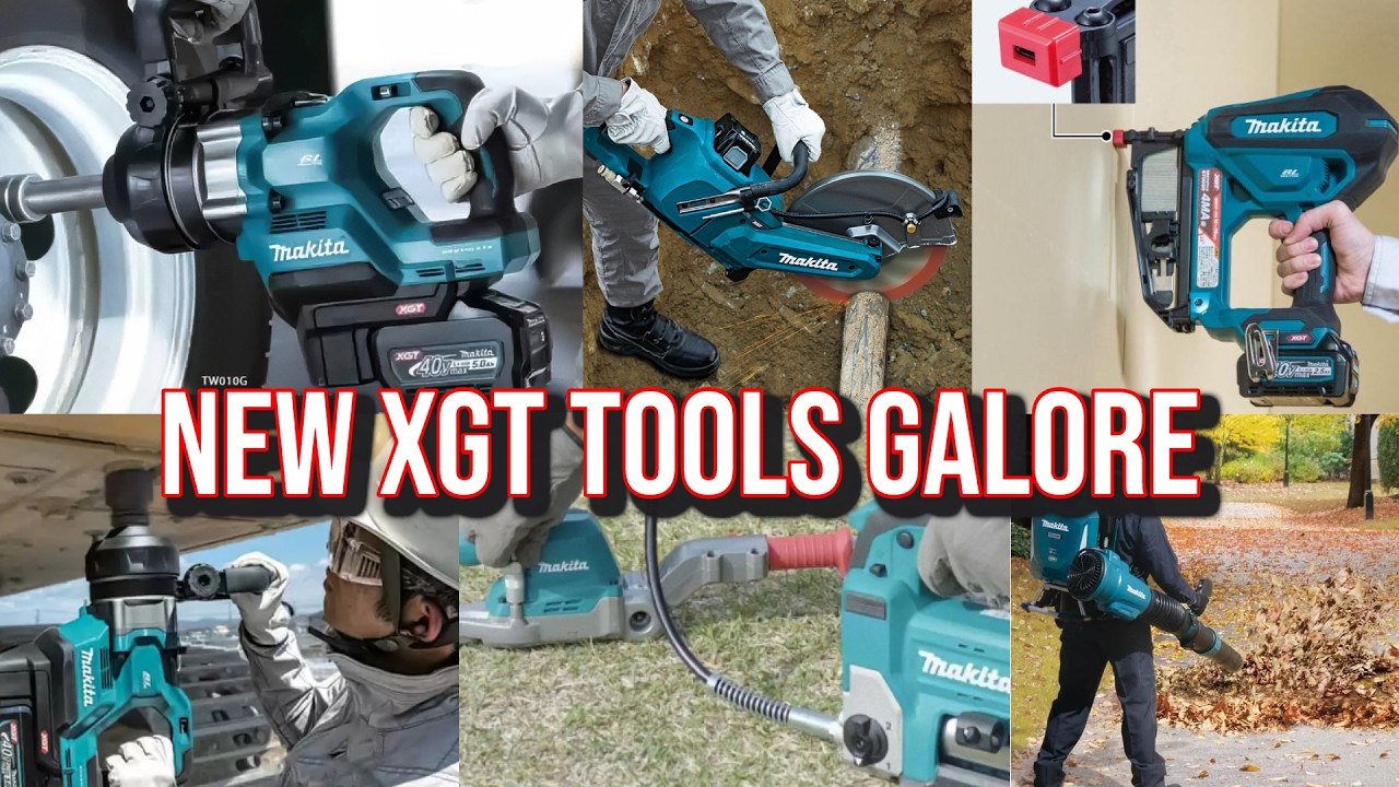 20 NEW MAKITA XGT Tools and Makita Patents