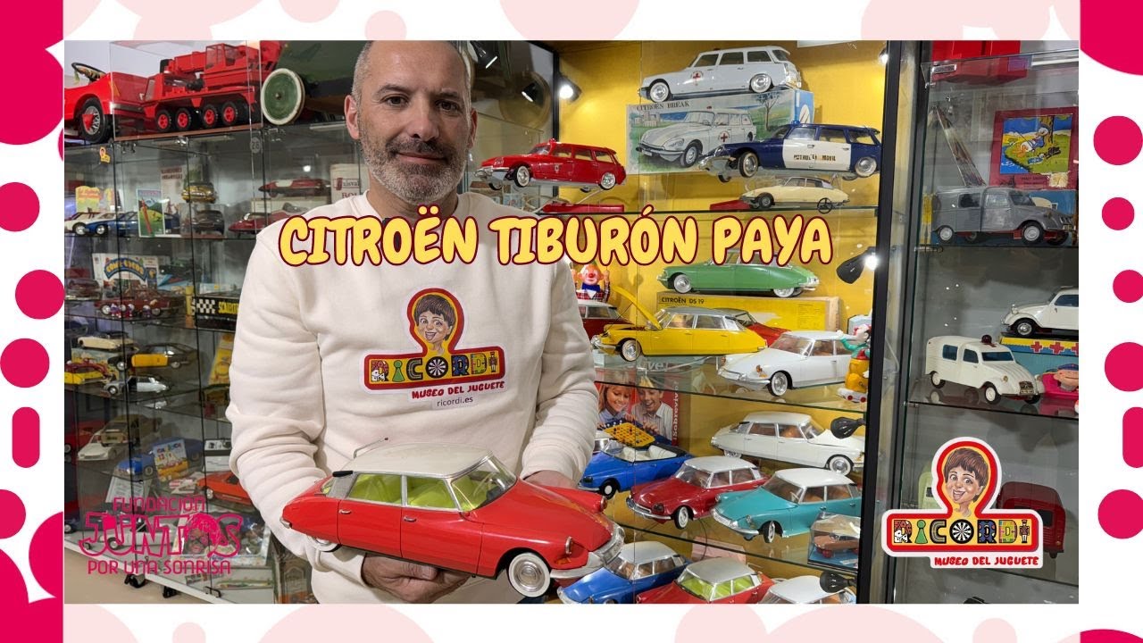 CITROËN TIBURÓN PAYÁ - 1º anuncio de televisión de un juguete en España