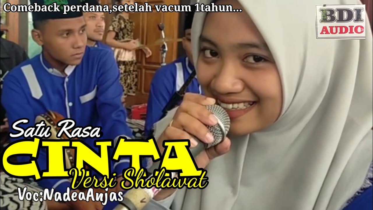 SATU RASA CINTA versi sholawat - hadroh modern jabalnur indonesia