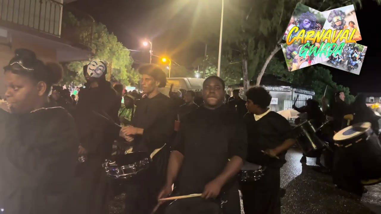 Ginger Mass 2025 Parade nocturne de basse terre