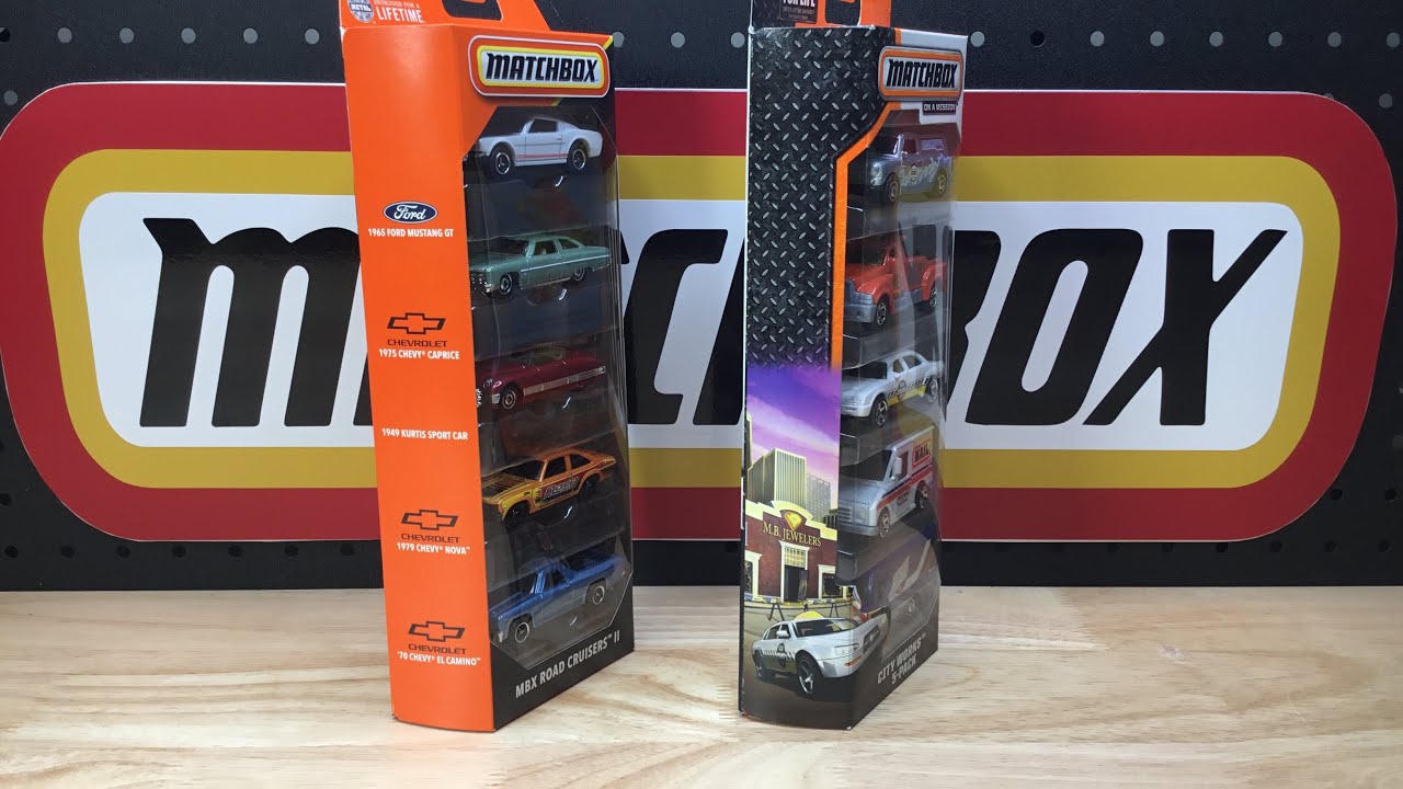 Matchbox; One old, one new.