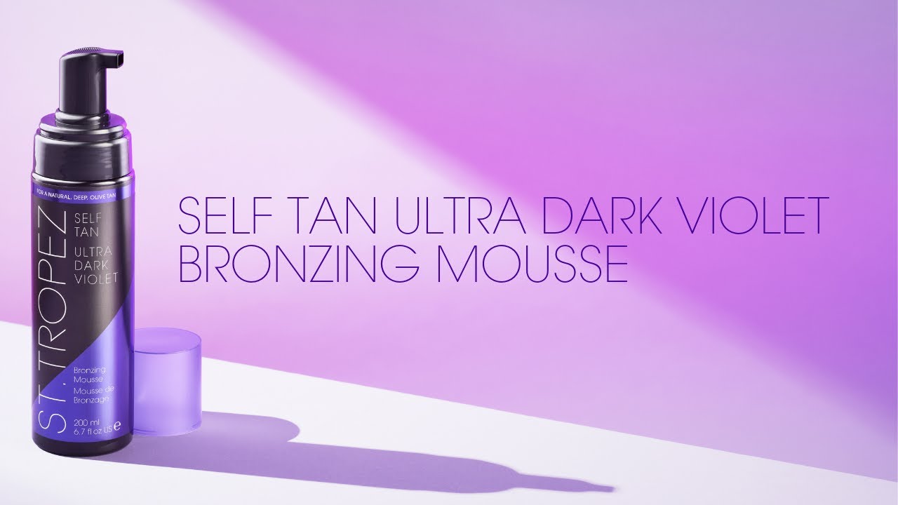 How To Tan with NEW St.Tropez Self Tan Ultra Dark Violet Mousse