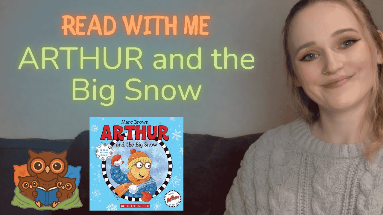 Read With Me: Arthur and the Big Snow | Story Read Aloud for Preschoolers