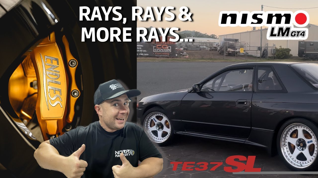 Установка колес и шин для R32 GTR!!