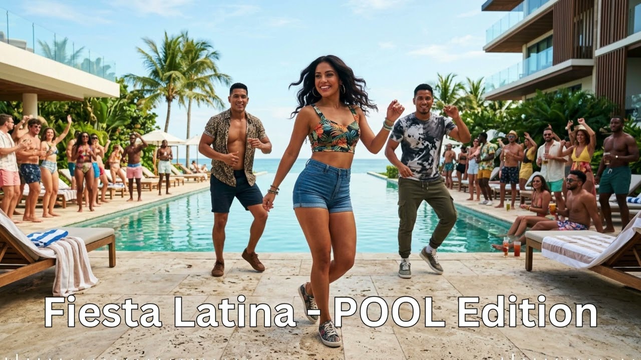 Tropical Reggaeton Vibes 🔥 | Latin Pool Party Music