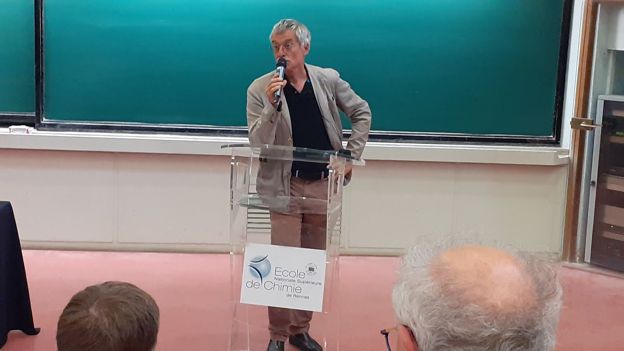 Renaud Van Ruymbeke à l'Ecole Nationale Supérieure de Chimie de Rennes (ENSCR)