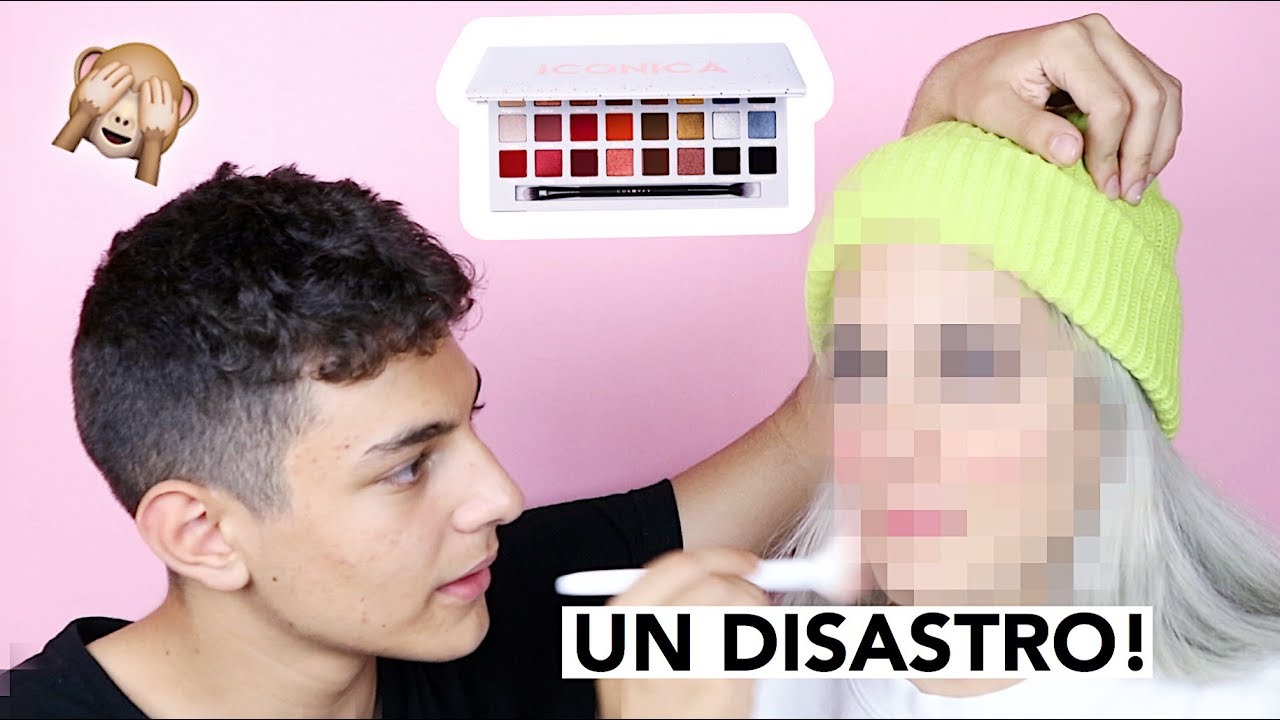 MIO FRATELLO MI TRUCCA CON ICONICA - #paletteICONICA