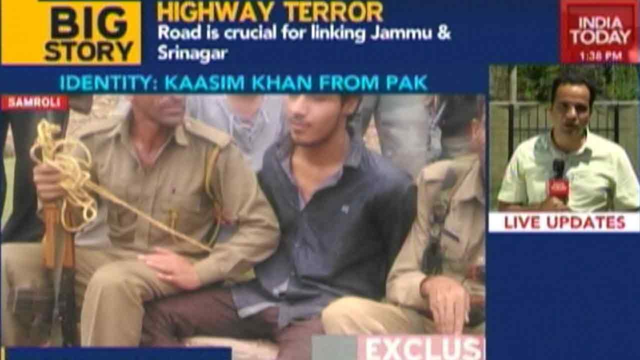 First Images Of Caputured Terrorist Who Attacked BSF Convoy