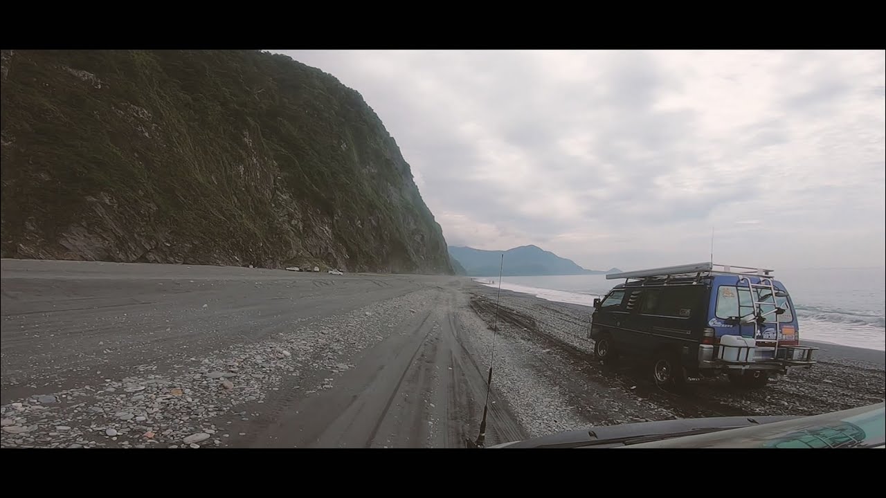Delica Space Gear L400宜蘭 南澳海蝕洞 &金洋部落 野營 4x4刺激旅程 Gopro Hero 7