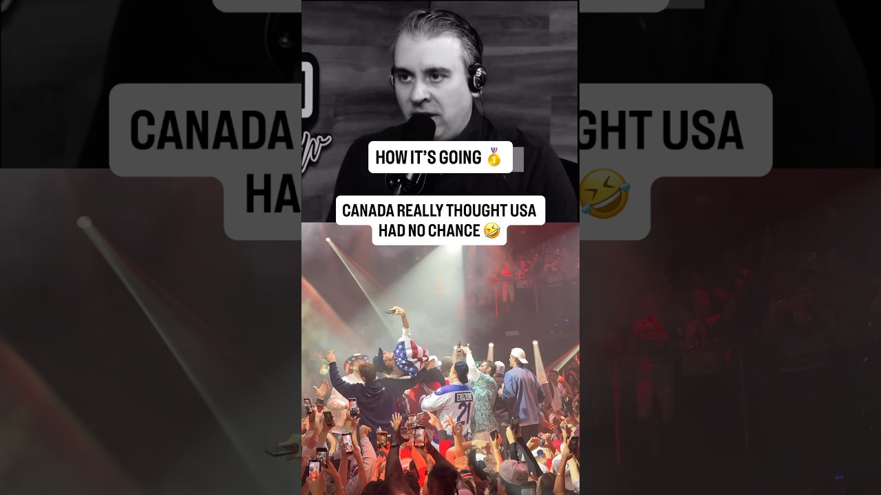 Canada really thought Team USA men&rsquo;s hockey wouldn&rsquo;t win gold and now they&rsquo;re partying at E11EVEN