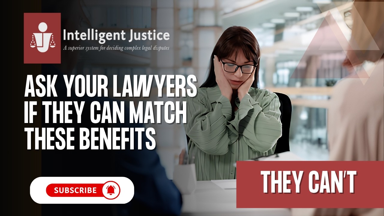 ASK YOUR LAWYERS IF THEY CAN MATCH THESE BENEFITS - THEY CAN'T