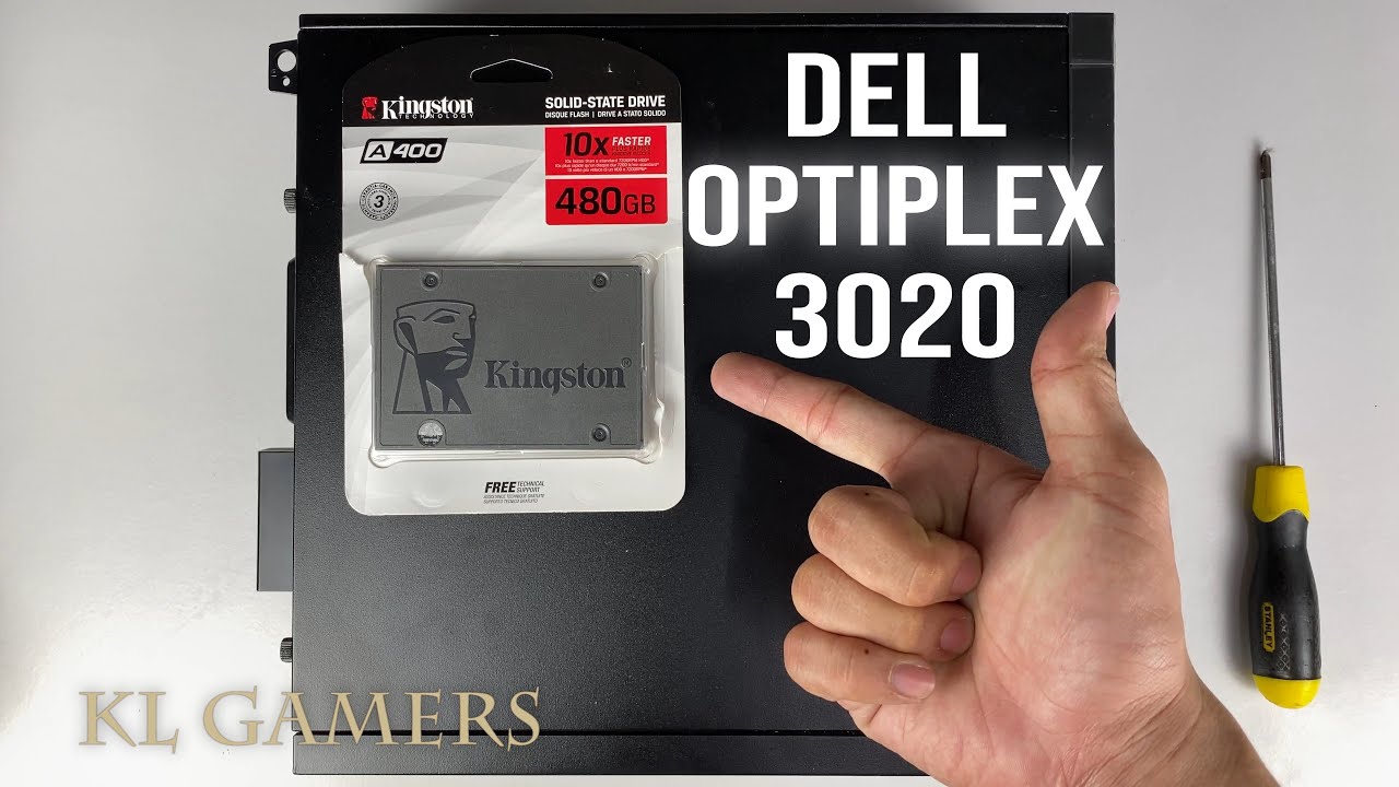 DELL OPTIPLEX 3020 Desktop PC Upgrade SSD increase Speed