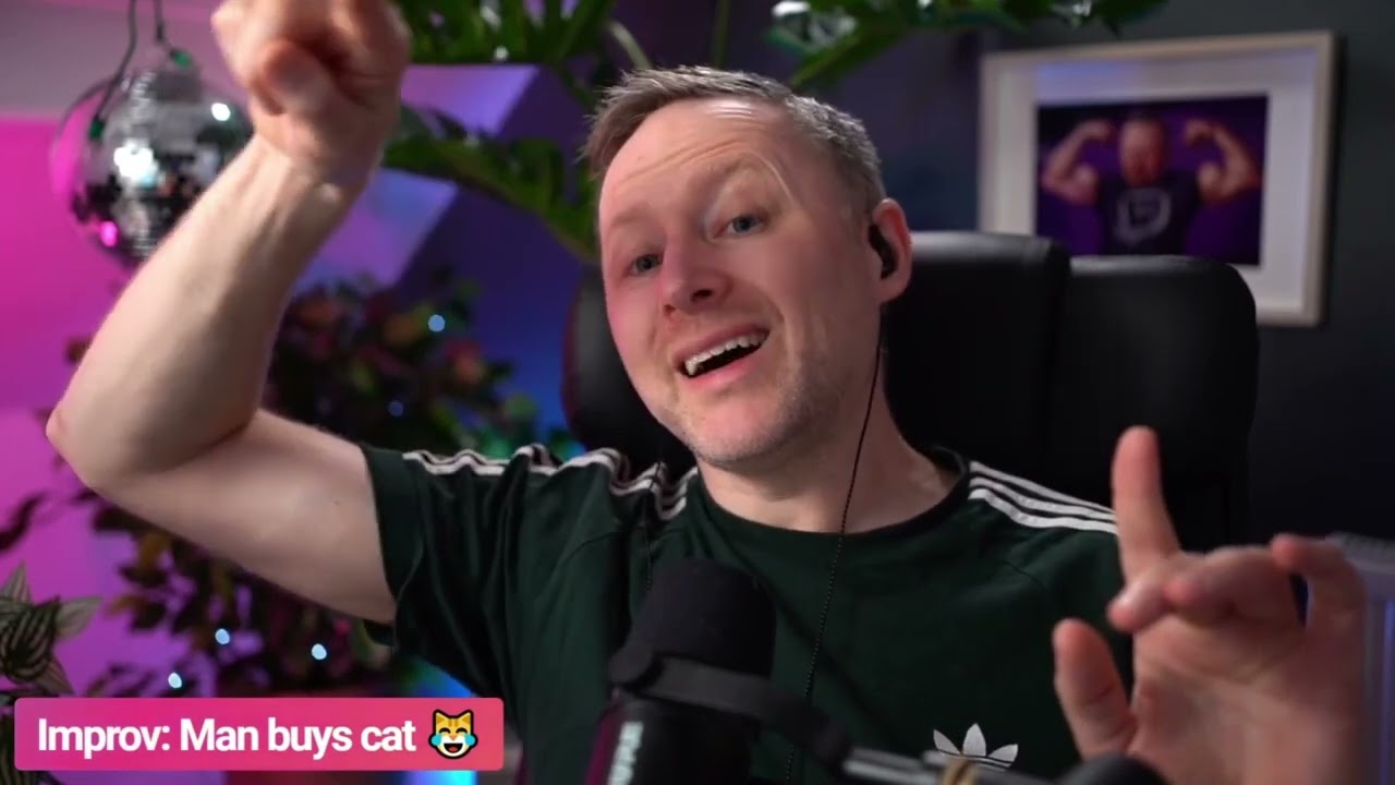 Limmy Improv: Man Buys Cat [2022-02-02]