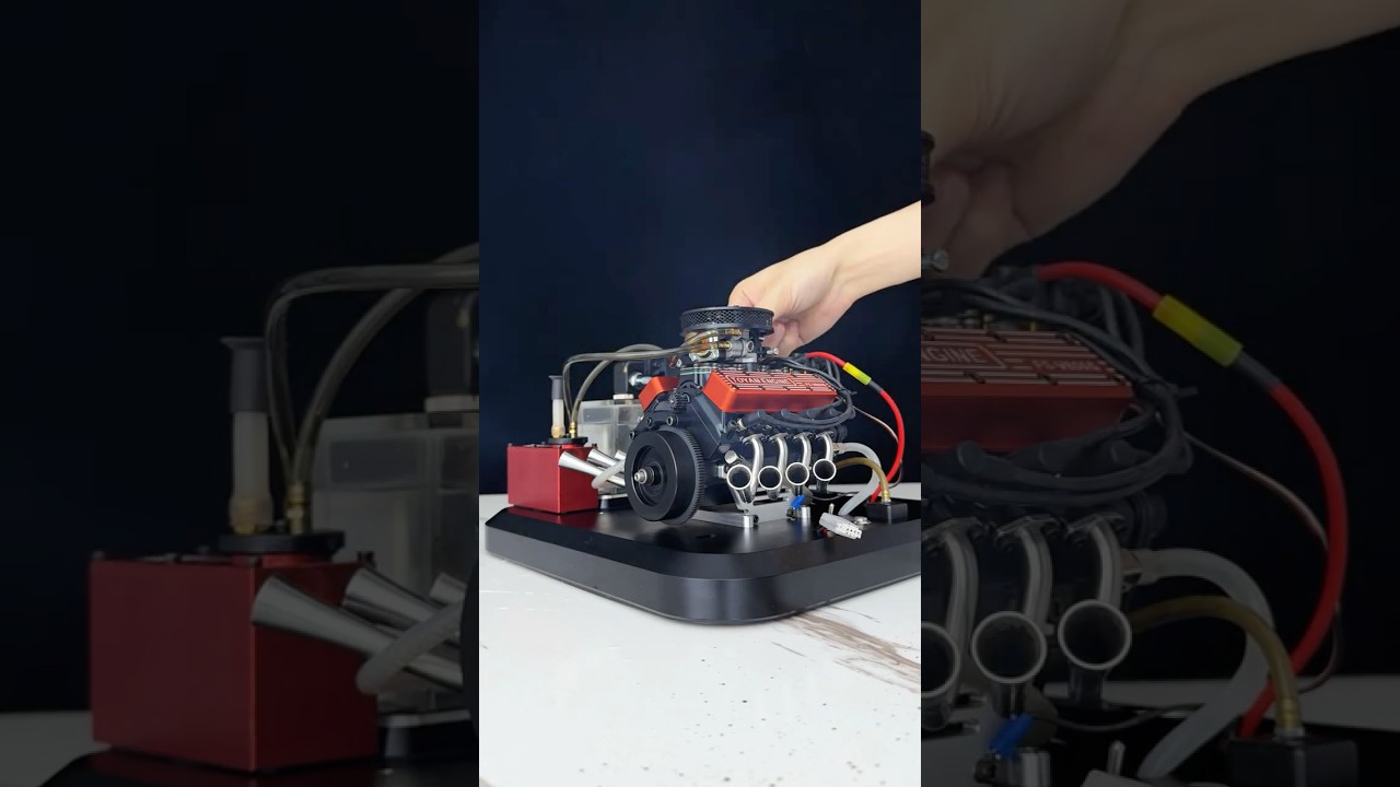 Toyan new V8 miniature engine model