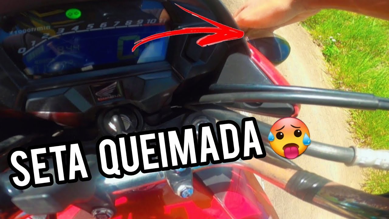 Ia começar o rolê a setinha queimou😂