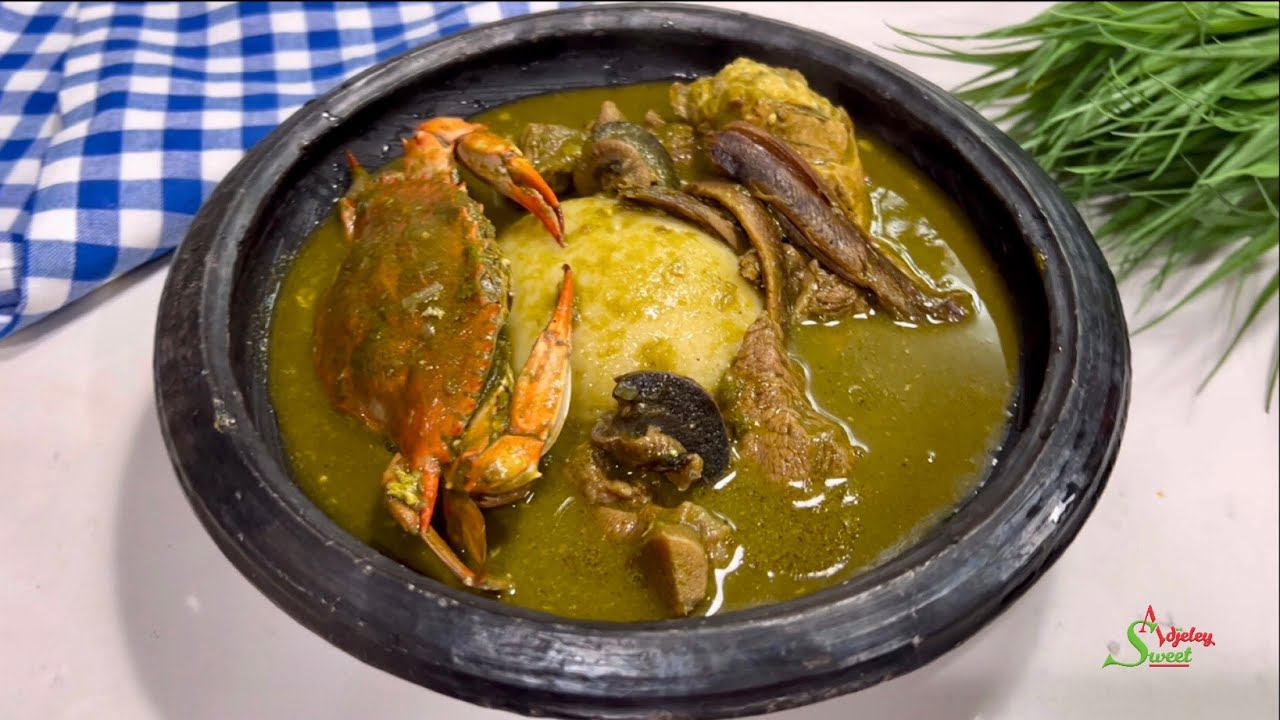 I Tried Green Soup For The First Time, Rate Me