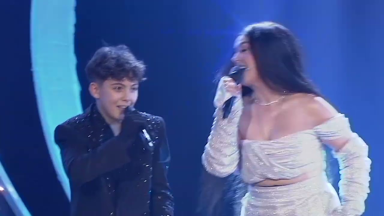 Kolazh Fifi dhe Alex Gjonaj  | X Factor Kids Albania