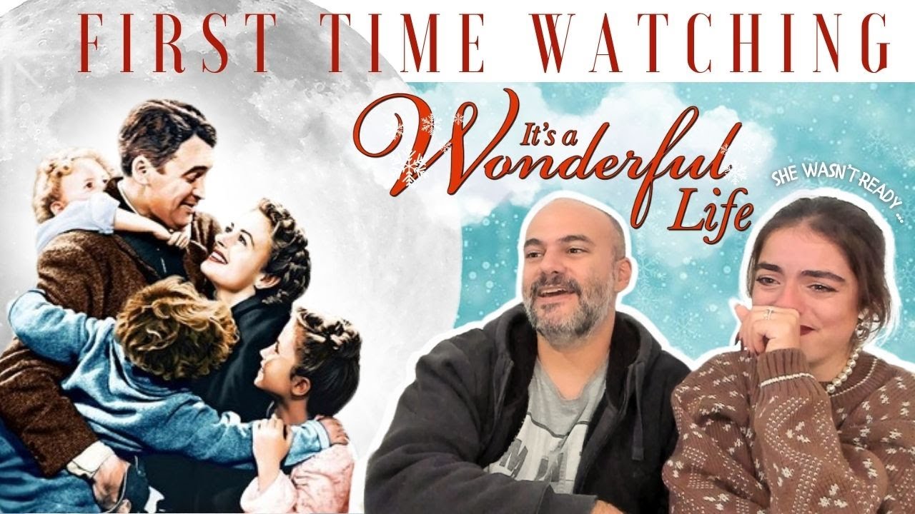 * IT'S A WONDERFUL LIFE * made us tear up 😪😪 First Time Watching | Movie Reaction