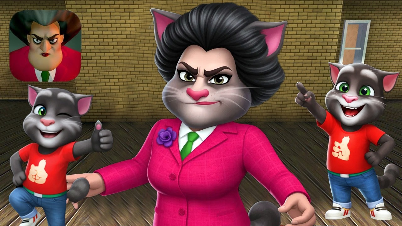 Scary Teacher 3D My Talking Tom & Friends New Special Update - Tom New All Chapter Part 22 History