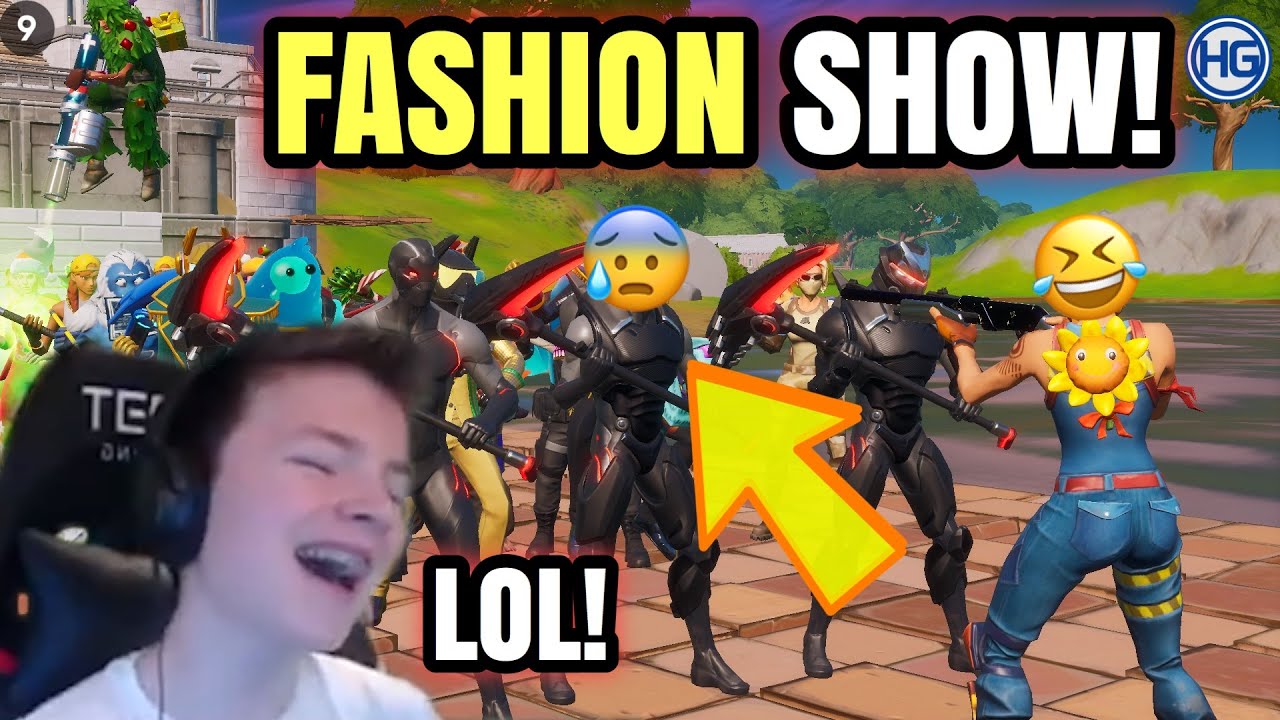 Fortnite FASHION SHOW #4! (Trio Fashion Show) Beste Skin & Emote Vinner!