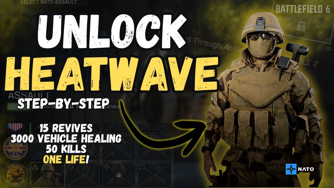 Адаптируемое руководство по испытаниям | Получите камуфляж HEATWAVE ЛЕГКО в Battlefield 6!