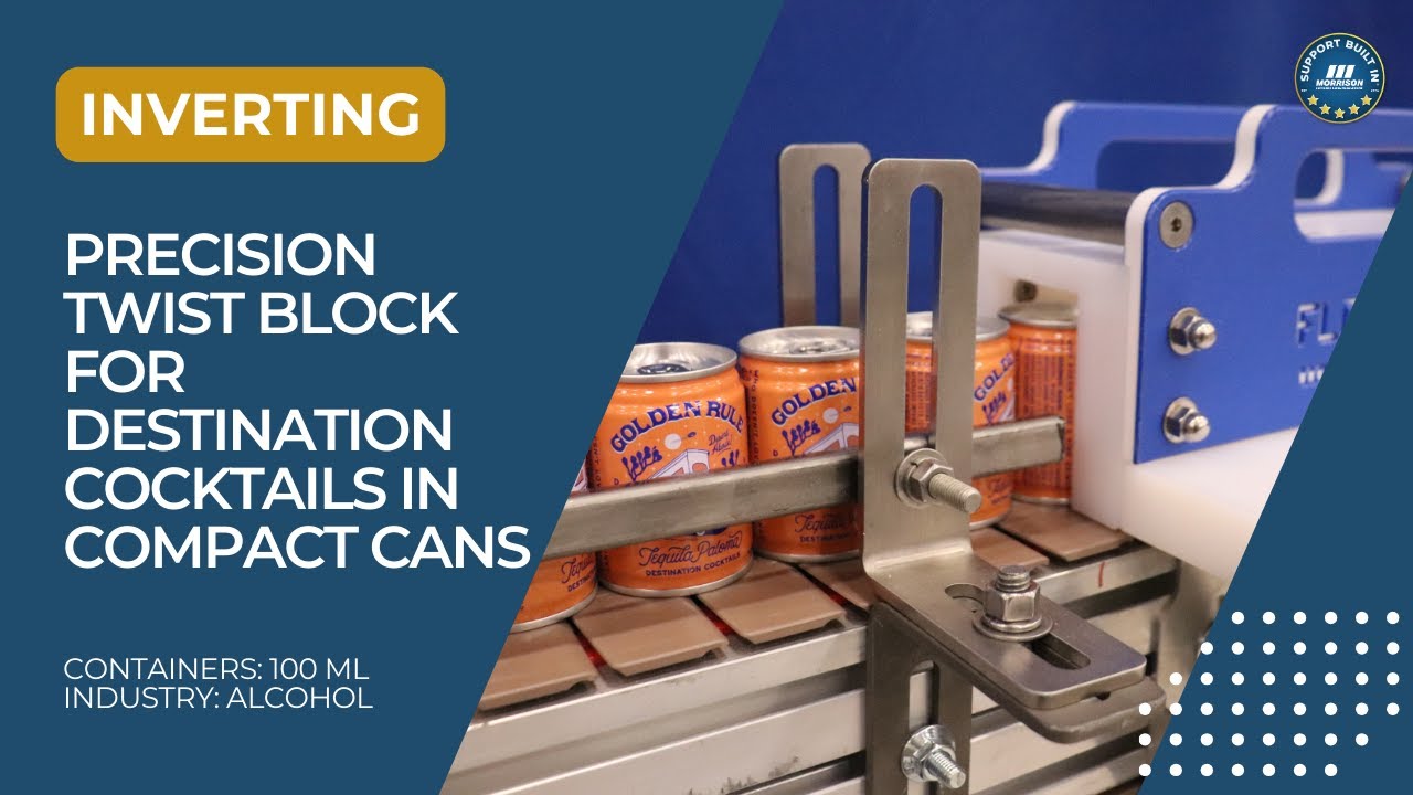 Precision Twist Block for Destination Cocktails in Compact Cans