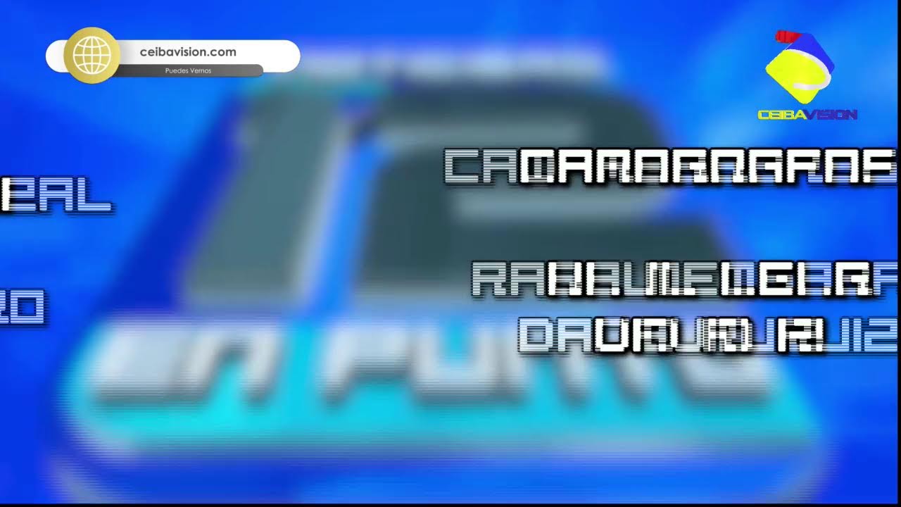 #36EnVivo: Noticiero #12EnPunto en su Canal #CeibavisionCanal36.