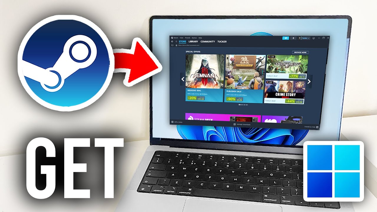 How To Download Steam On Laptop & PC - Full Guide