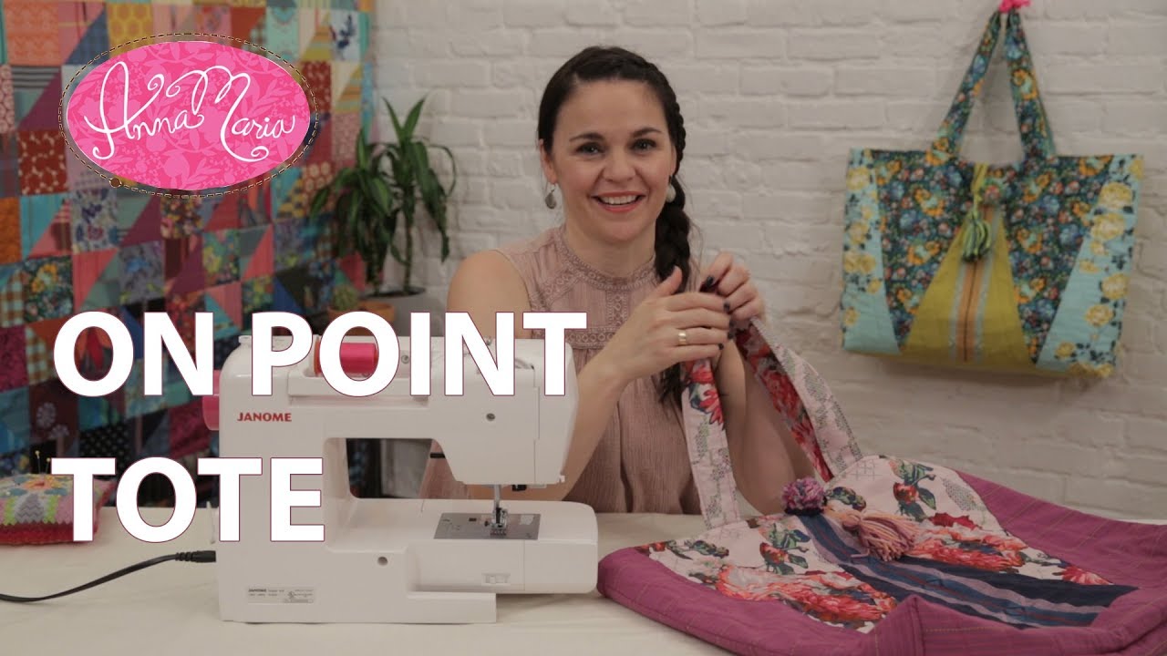 Anna Maria Horner + Janome - On Point Tote