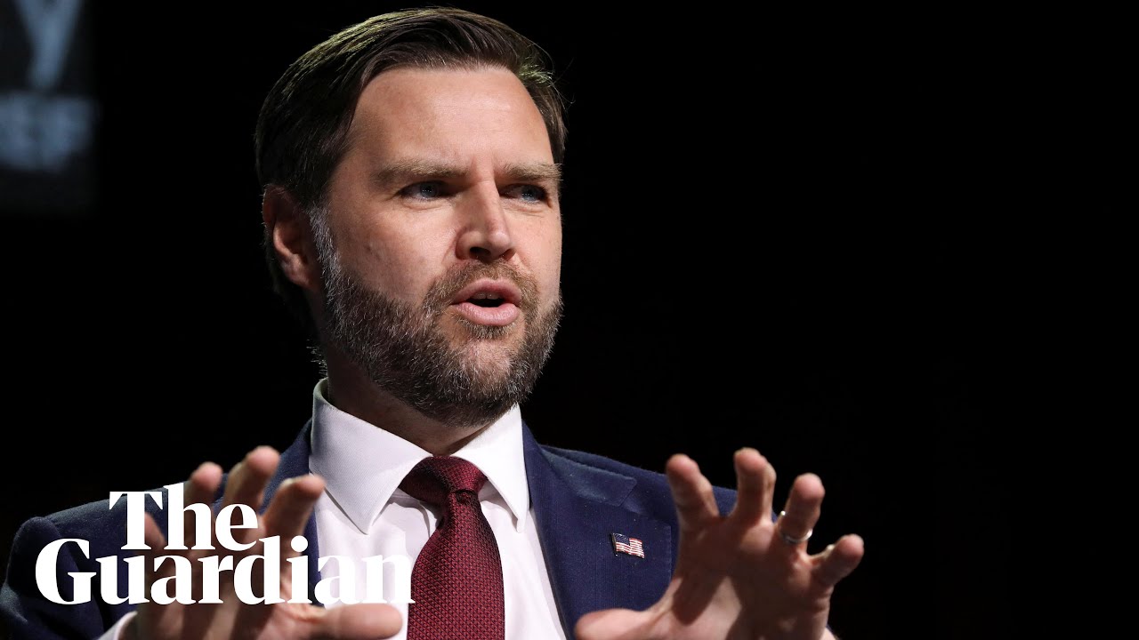 JD Vance heckled over Gaza and says Trump wants a 'grand bargain' with Iran