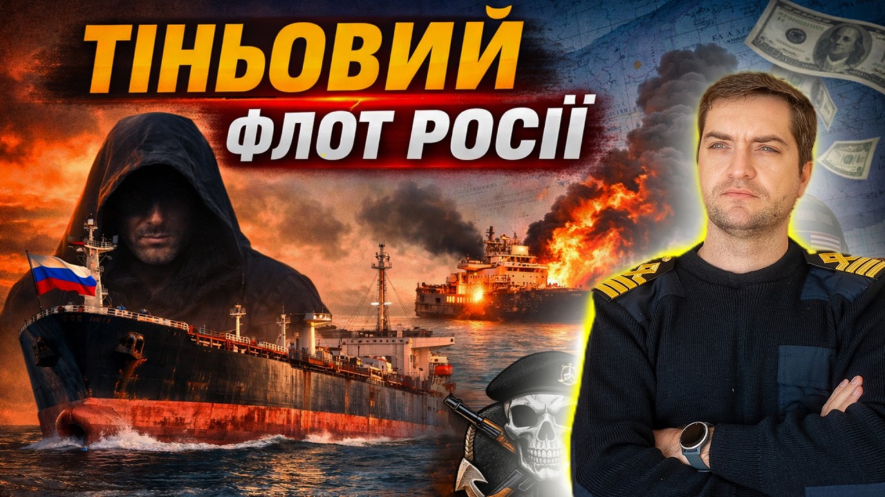 Коротко про тіньовий флот РФ.