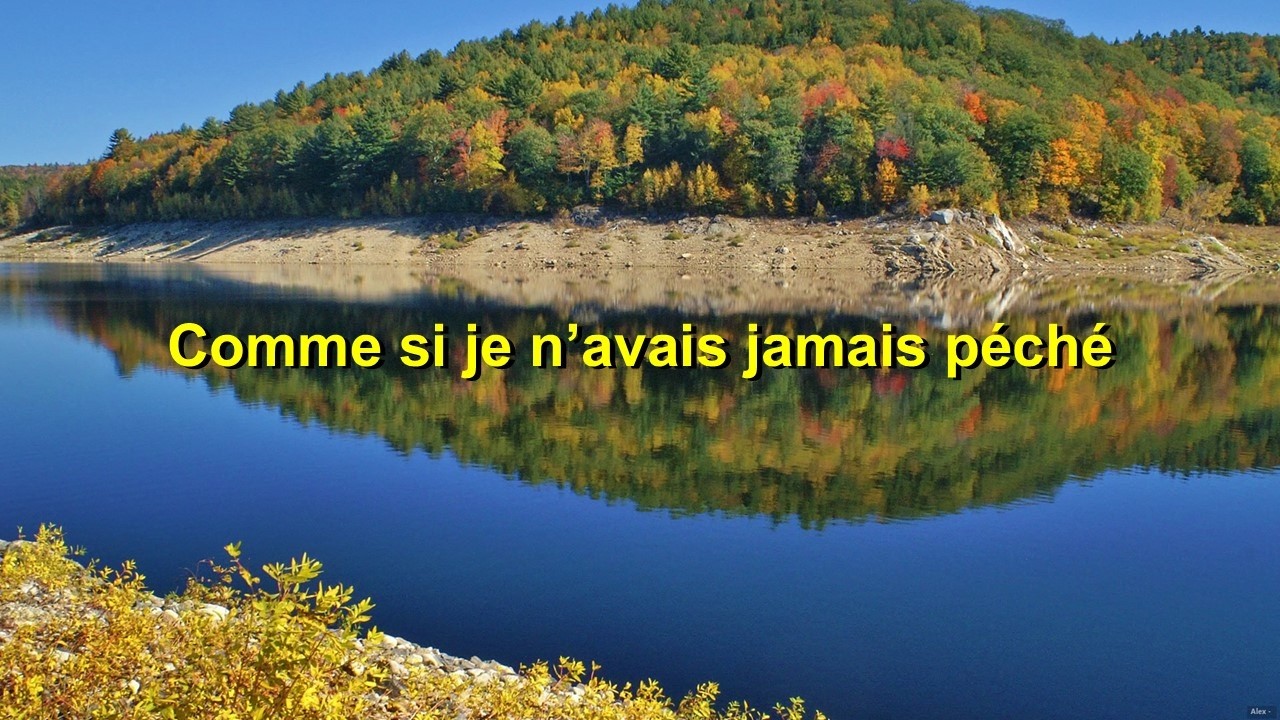 Comme si je n'avais jamais péché