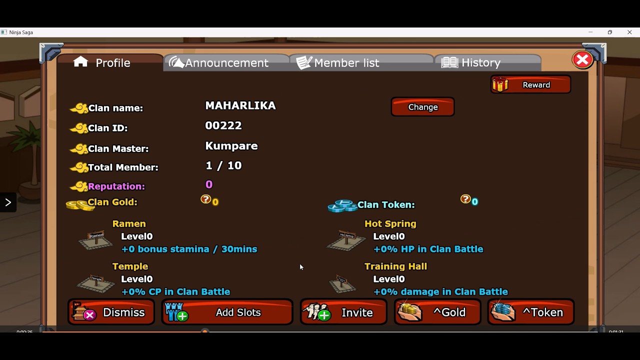 Ninja Saga Reborn Year 2026 Clan Group Inviting - MAHARLIKA